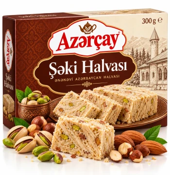 Azərçay Sheki Halva, 300 g