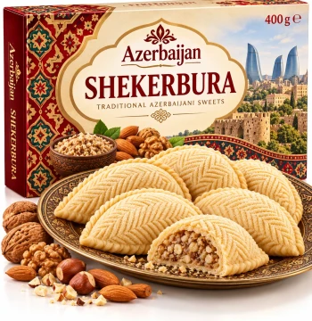 Azerbaijan Shekerbura, 400 g