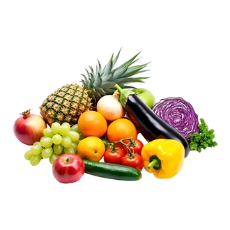 Fruits and vegetables